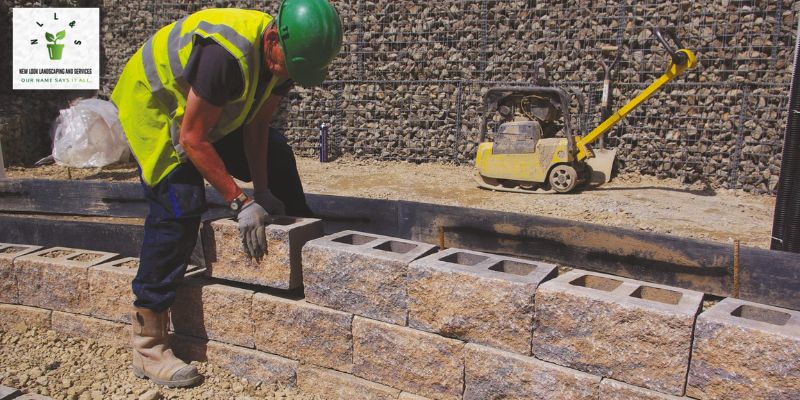 Retaining Wall Installation