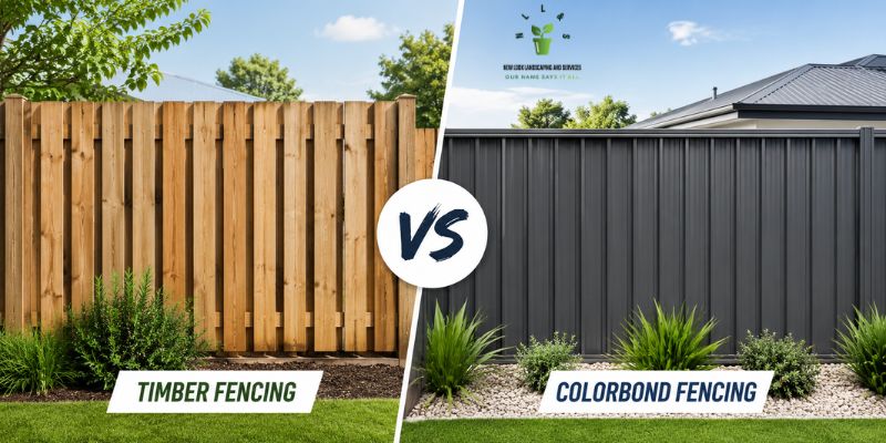 Timber vs Colorbond Fencing