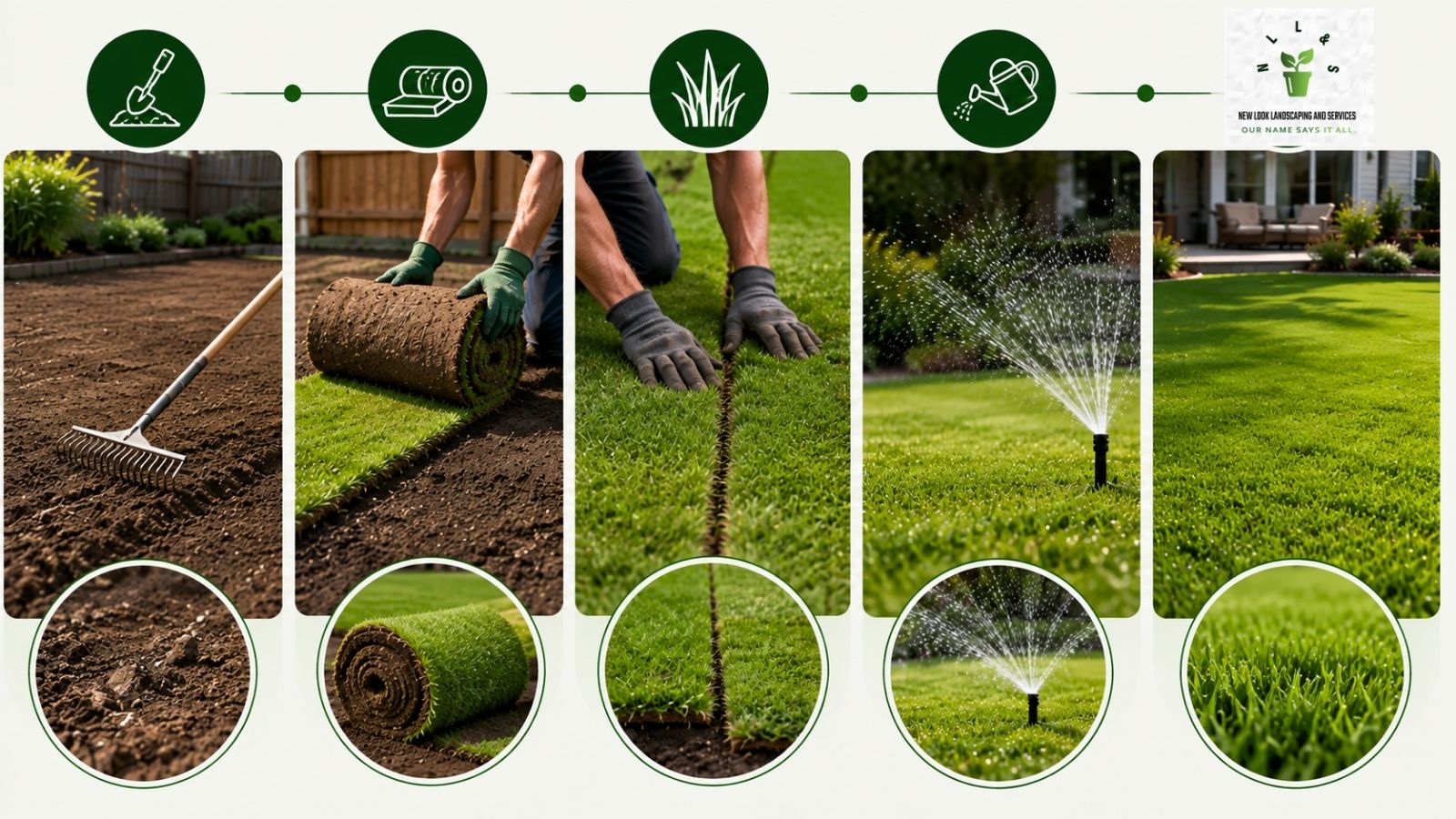 How Instant Lawn Installation Works
